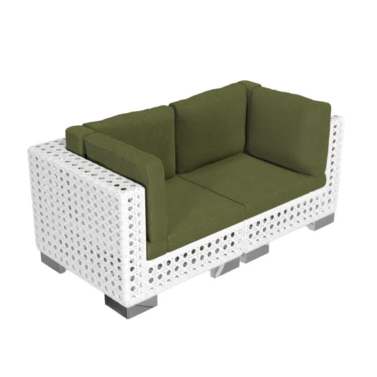 Montauk Loveseat - Moss