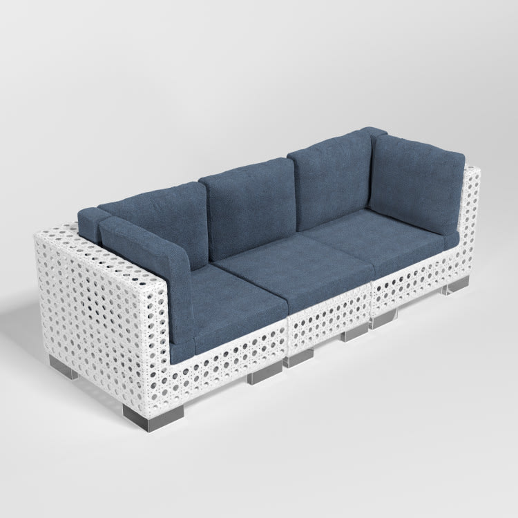 Montauk Sofa - Sapphire view 4