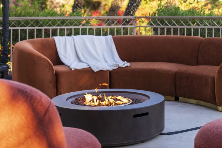 Cascade Arc Sofa - Cinnamon view 5