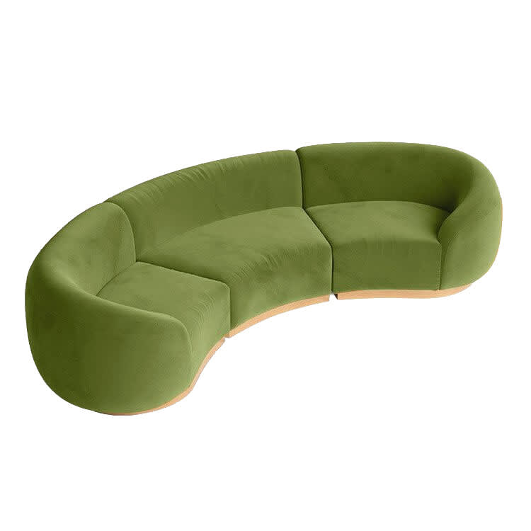 Cascade Arc Sofa - Moss