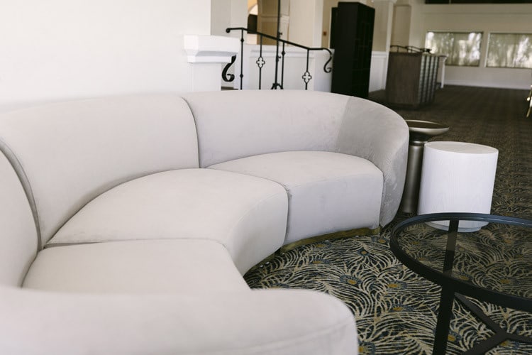 Cascade Arc Sofa - Pewter view 3