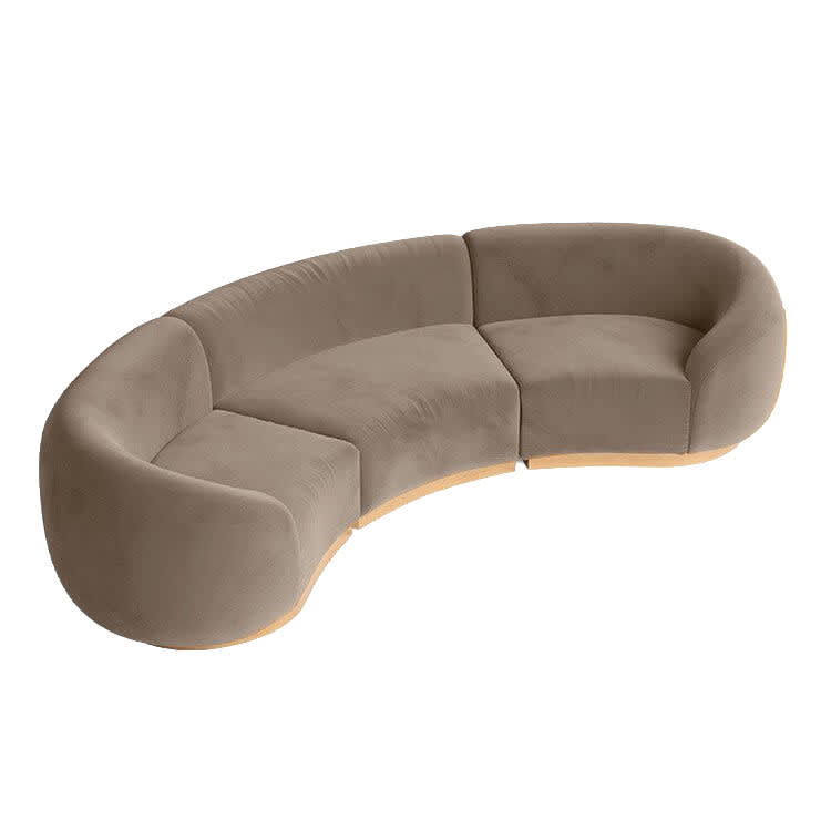 Cascade Arc Sofa - Pewter