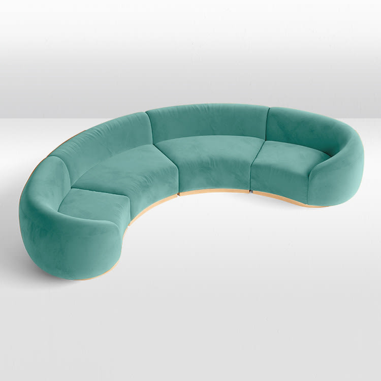 Cascade Crescent Sofa - Tiffany view 2
