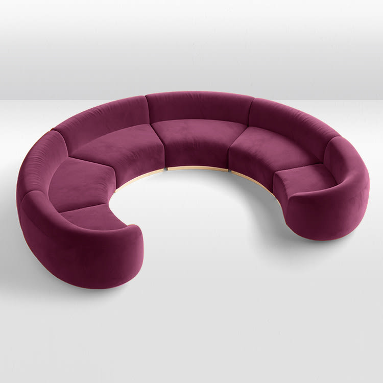 Cascade Eclipse Sofa - Berry view 2