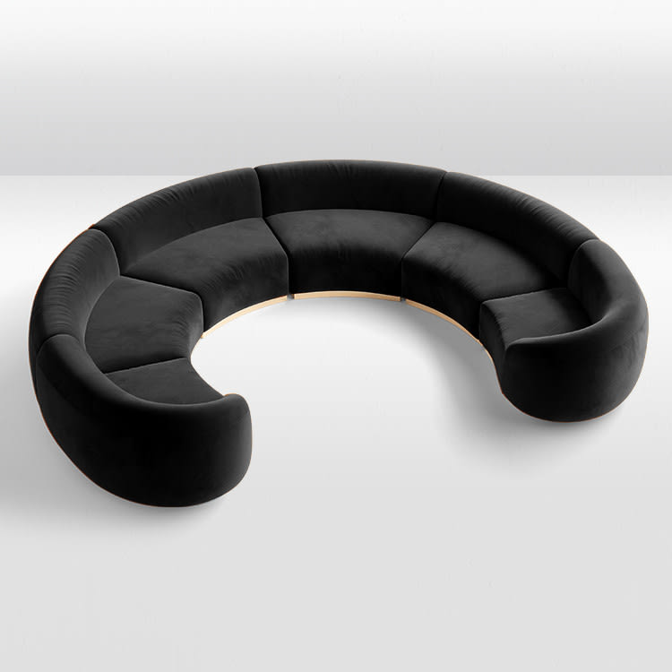 Cascade Eclipse Sofa - Black view 4