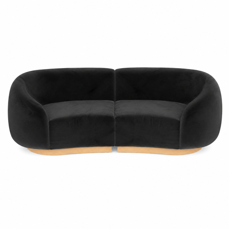 Cascade Loveseat - Black