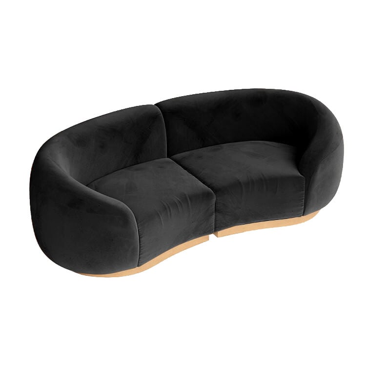 Cascade Loveseat - Black view 2