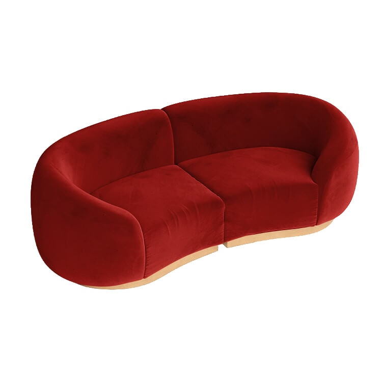 Cascade Loveseat - Crimson
