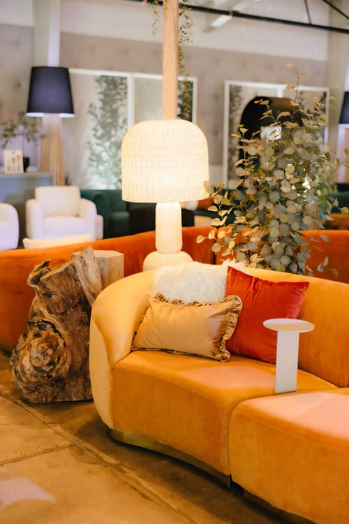 Cascade Sofa - Caramel view 2