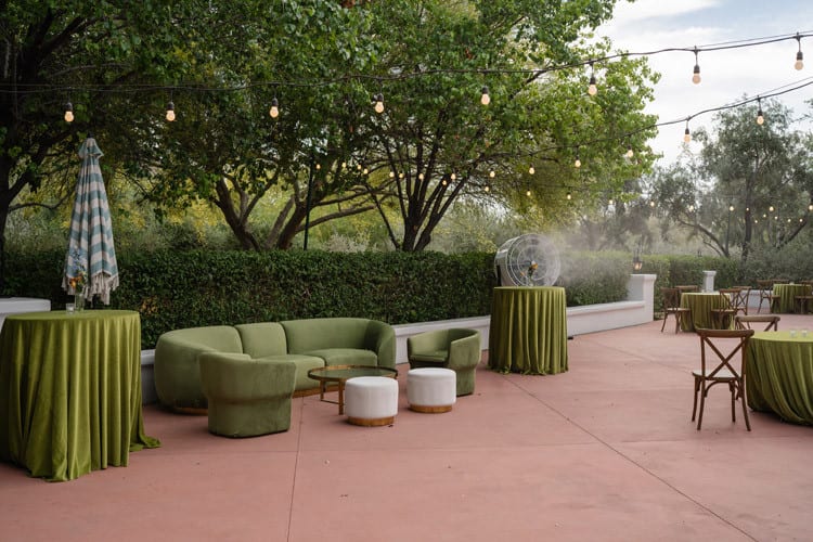 Cascade Sofa - Moss view 2