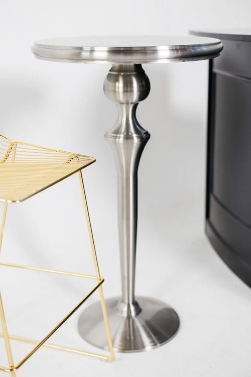 Kelsey Silver Cocktail Table view 4