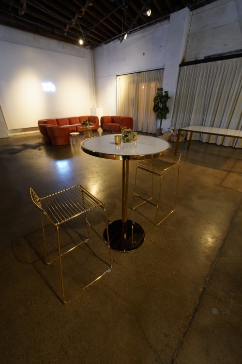 Virtu Gold Cocktail Table - Gold view 2