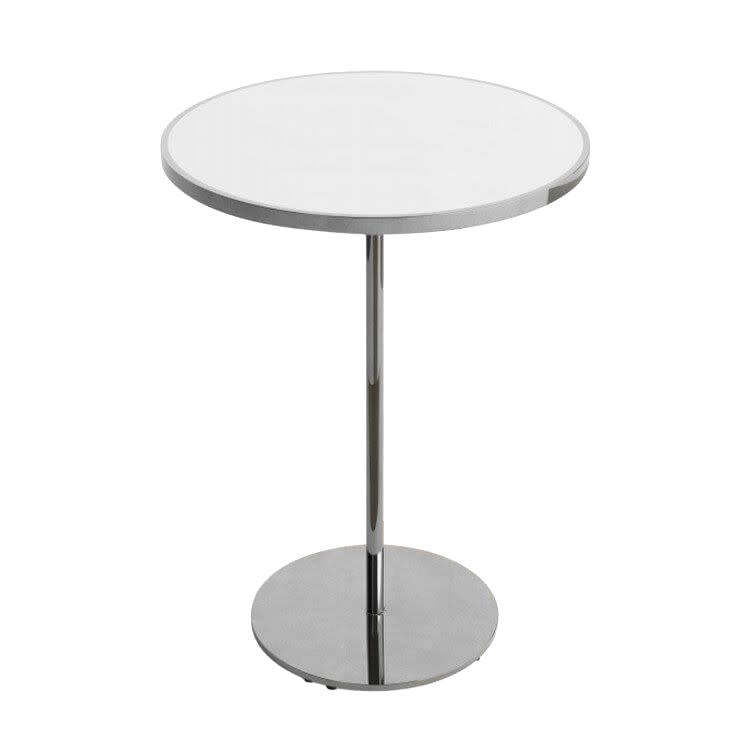 Virtu Silver Cocktail Table - Silver