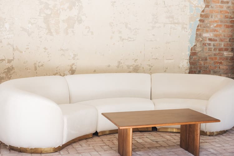 Amistad Walnut Coffee Table view 3