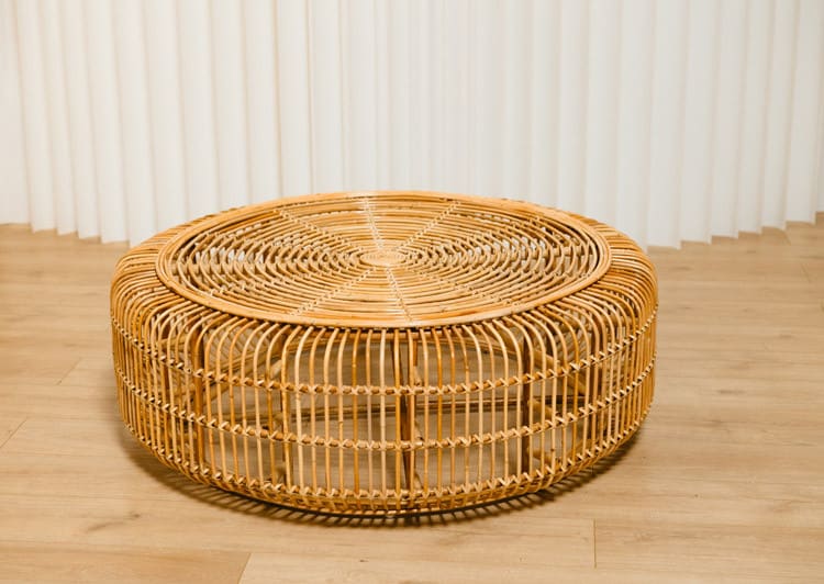 Benni Rattan Coffee Table - Natural view 2
