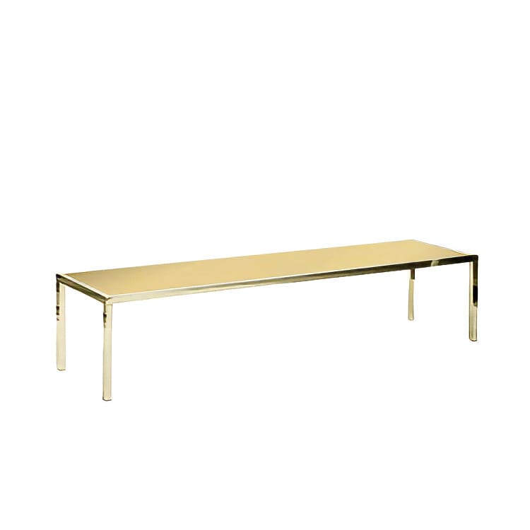 Bentley Coffee Table - Gold Frame / Gold Mirror Top