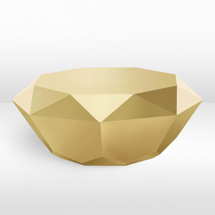 Diamond Gold Coffee Table view 6
