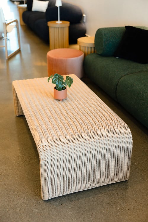 Felix Rattan Coffee Table view 2