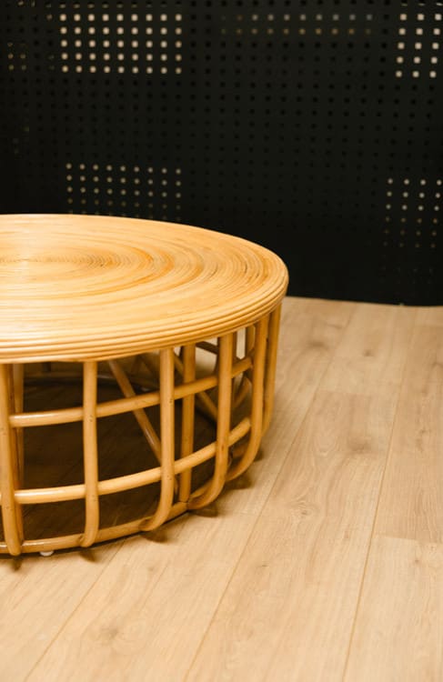 Luka Rattan Coffee Table view 3