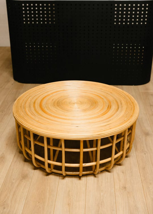 Luka Rattan Coffee Table view 2