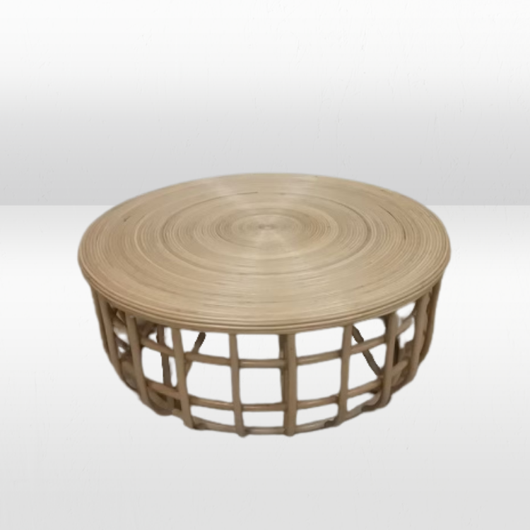 Luka Rattan Coffee Table view 7