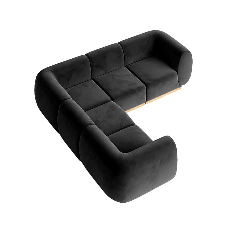 Colette L Sofa - Black