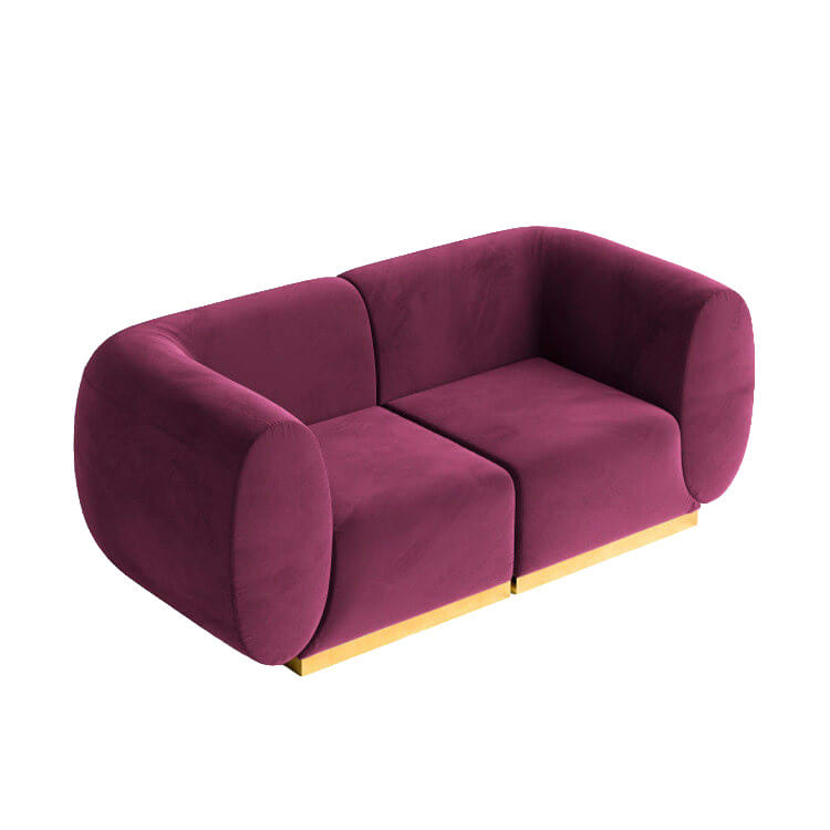 Colette Loveseat - Berry