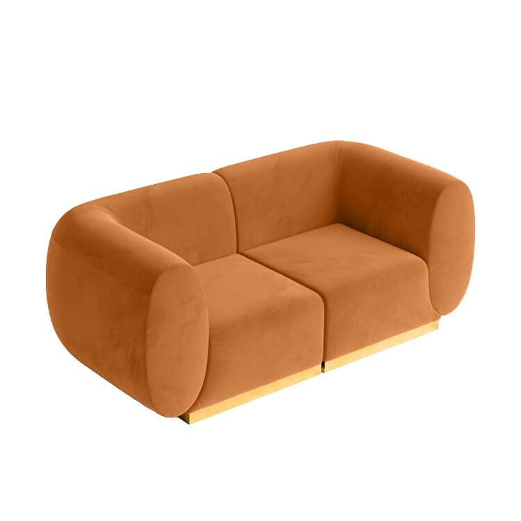 Colette Loveseat - Cinnamon