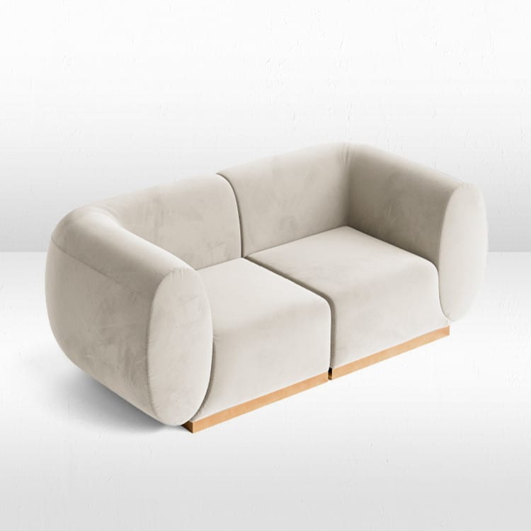 Colette Loveseat - Ivory view 5