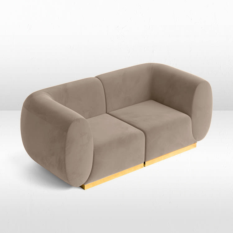 Colette Loveseat - Pewter view 2