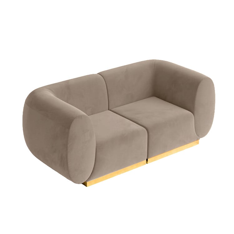 Colette Loveseat - Pewter