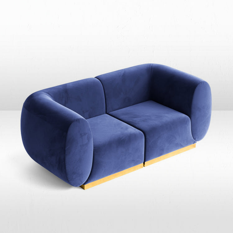 Colette Loveseat - Sapphire view 2
