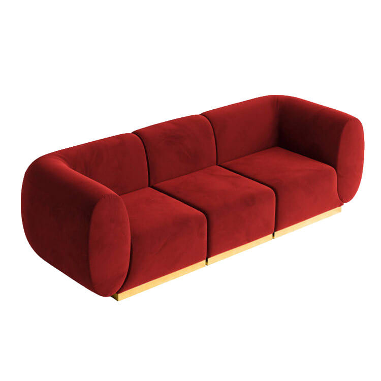 Colette Sofa - Crimson