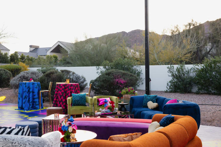 Colette Sofa - Sapphire view 3
