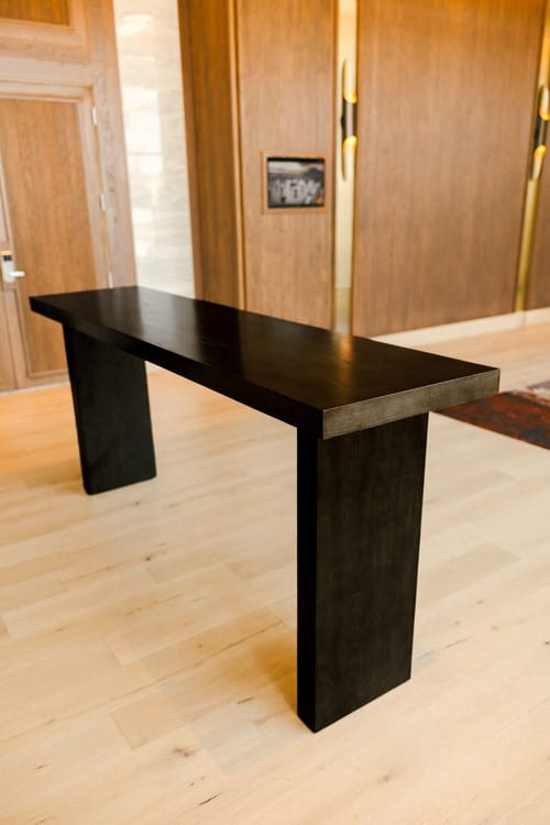 Drake Communal Table - Black view 7