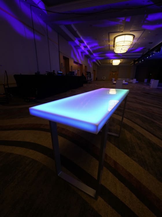 6ft Glowing Communal Table view 6