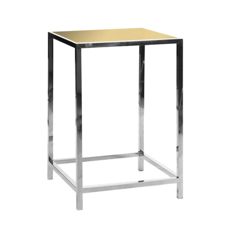 Capital Cruiser Silver Table / Gold Mirror Top