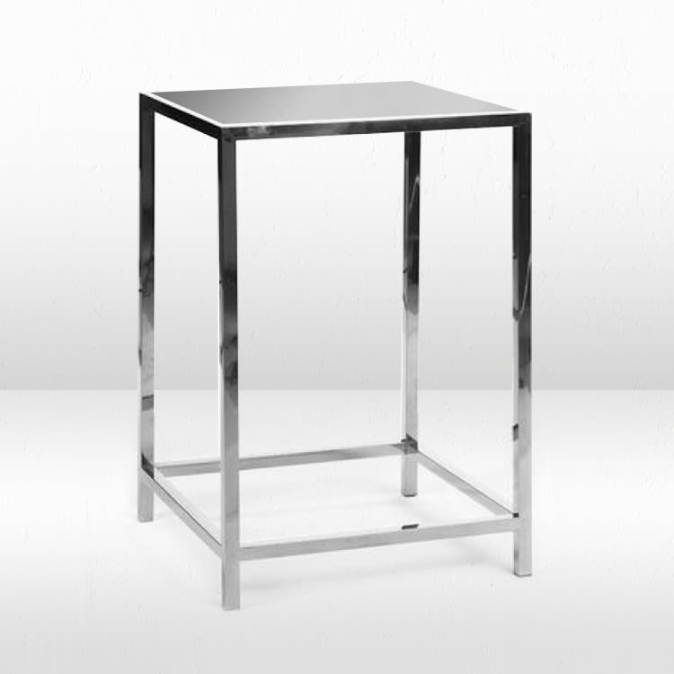 Capital Cruiser Silver Table / Silver Mirror Top view 2