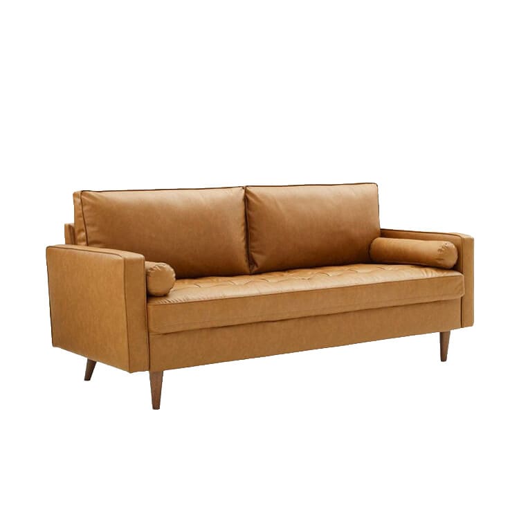 Dylan Leather Sofa - Tan
