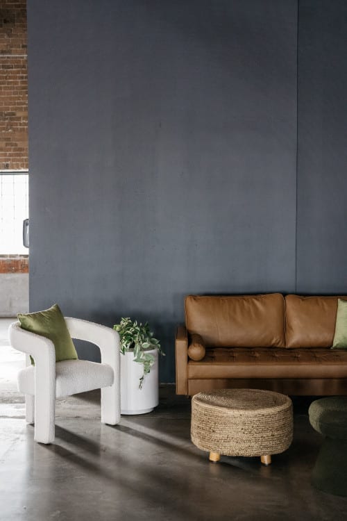 Dylan Leather Sofa - Tan view 10