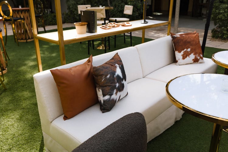 Eden Loveseat - Oatmeal view 4