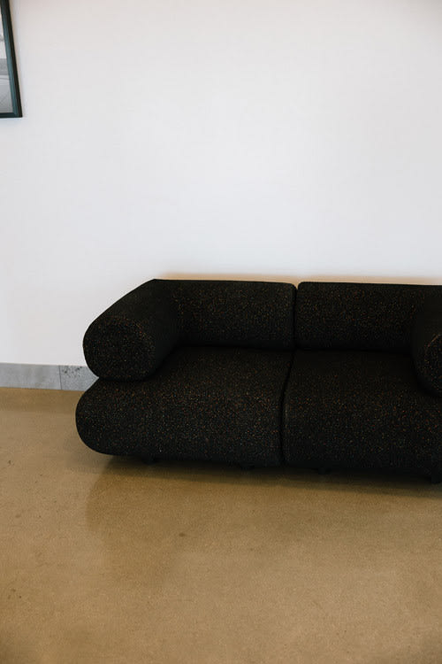 Juno Loveseat - Confetti Black view 4