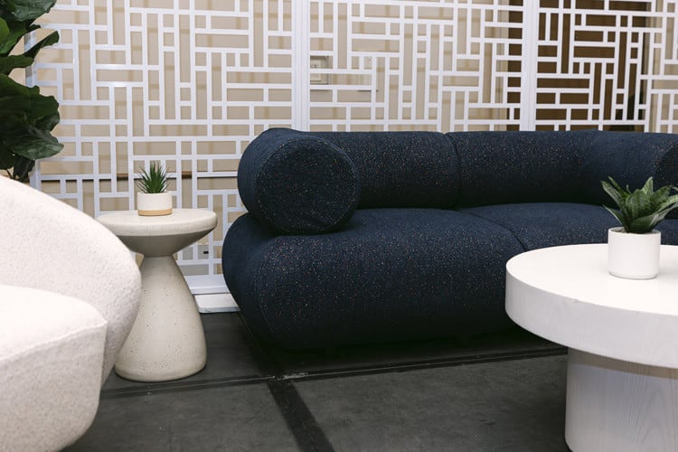 Juno Loveseat - Confetti Sapphire view 6