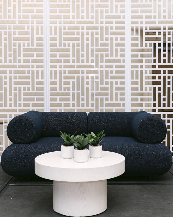 Juno Loveseat - Confetti Sapphire view 9