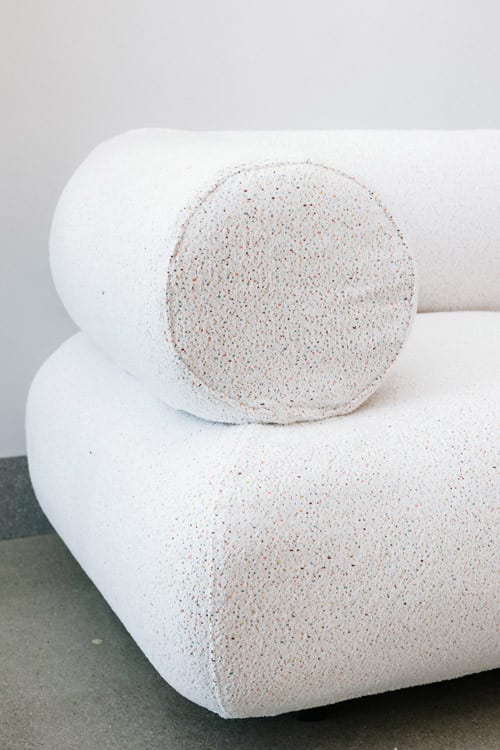 Juno Loveseat - Confetti White view 6