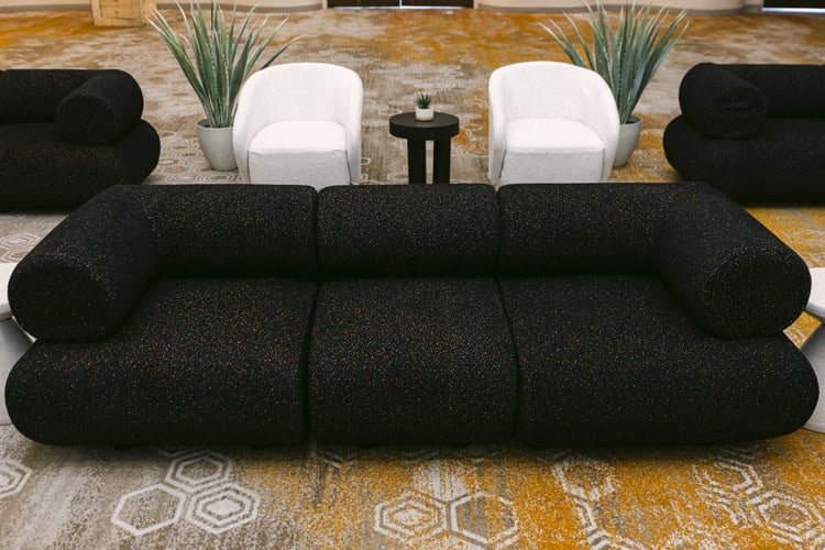 Juno Sofa - Confetti Black view 8