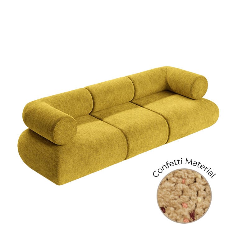 Juno Sofa - Confetti Mustard