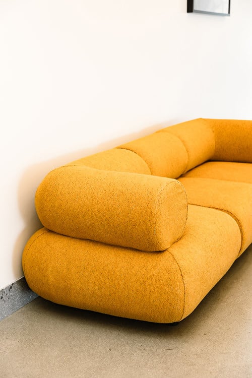 Juno Sofa - Confetti Mustard view 6