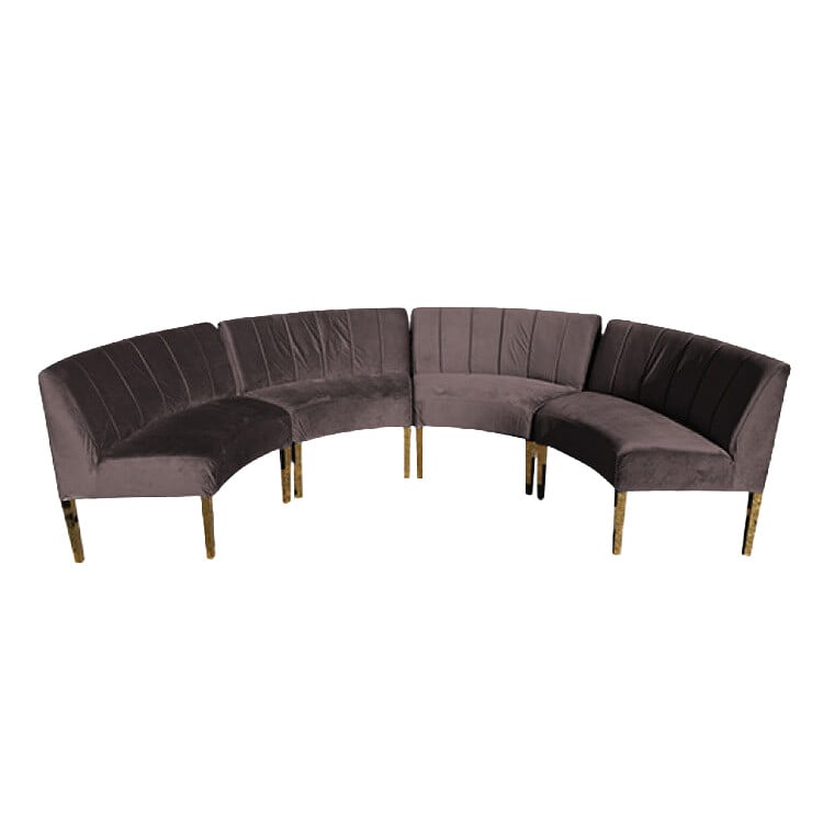 Kincaid Crescent Sofa - Graphite