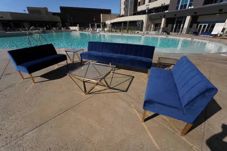 Kincaid Loveseat - Sapphire view 5